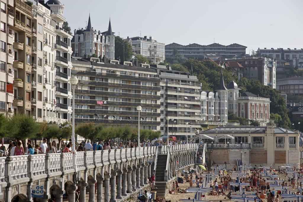 Playa De La Concha 3 Apartment By Feelfree Rentals San Sebastian Kamer foto